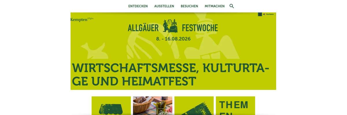 Allgäuer Festwoche 2026