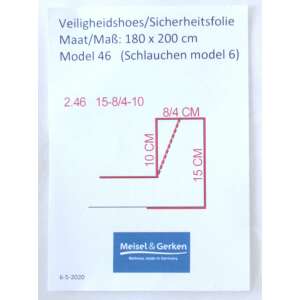 Sicherheitsfolie M6/7 120 210