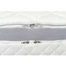 AquaMed AIR® Excelsior Classic Silver 090 200 Deckelplatte einteilig festelastische Abdeckung ohne Kompressor für Doppelbett