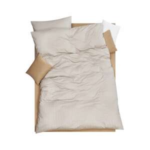 Bettwäsche Bezug - Classic Serie 135 x 200 Streifen / Streifen beige