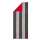 Saunahandtuch Milieu 80 x 200 72 anthrazit/rot